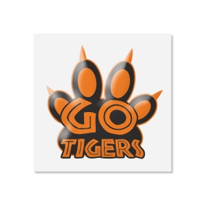 Custom Metallic Foil Temporary Tattoo, 2" x 2" - TAT110