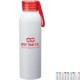 Metis White Body Aluminum Water Bottle, 22oz.