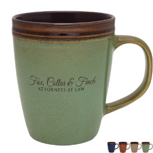Antigua Earth Tone Ceramic Mug, 14oz. - GA1021