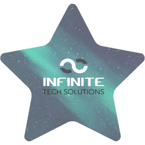 Star Pulpboard Coaster w/ Full Color Imprint, 80 pt. - MA1255