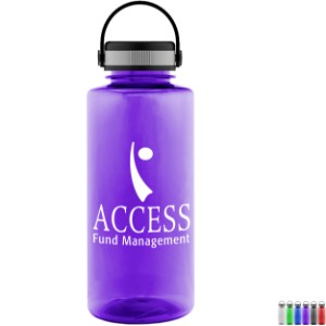 Mountain Tritan™ Sports Bottle, 36oz. - EZ Grip Handle Lid - GY1020