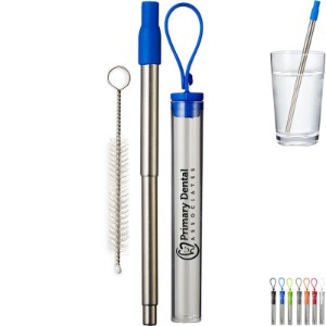Festival Telescopic Drinking Straw Kit - CLOSEOUT! - PM1100