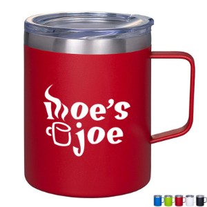 Vacuum Insulated Coffee Mug w/ Handle, 12oz. - PM1113