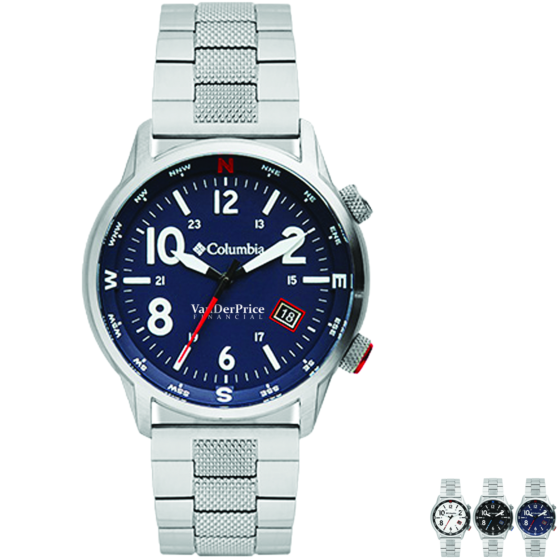 Product Photo 1 Columbia® Men's Outbacker Watch w/ Stainless Bracelet