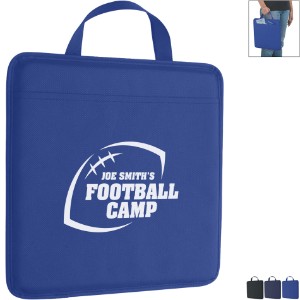Non-Woven Stadium Cushion w/ Pocket - HT1722
