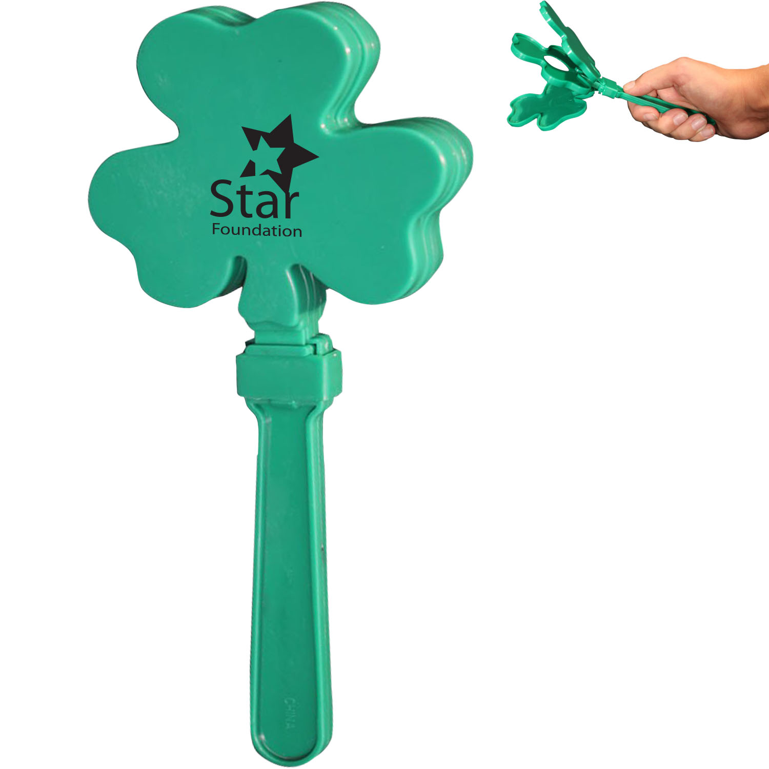 Product Photo 1 Shamrock Hand Clapper