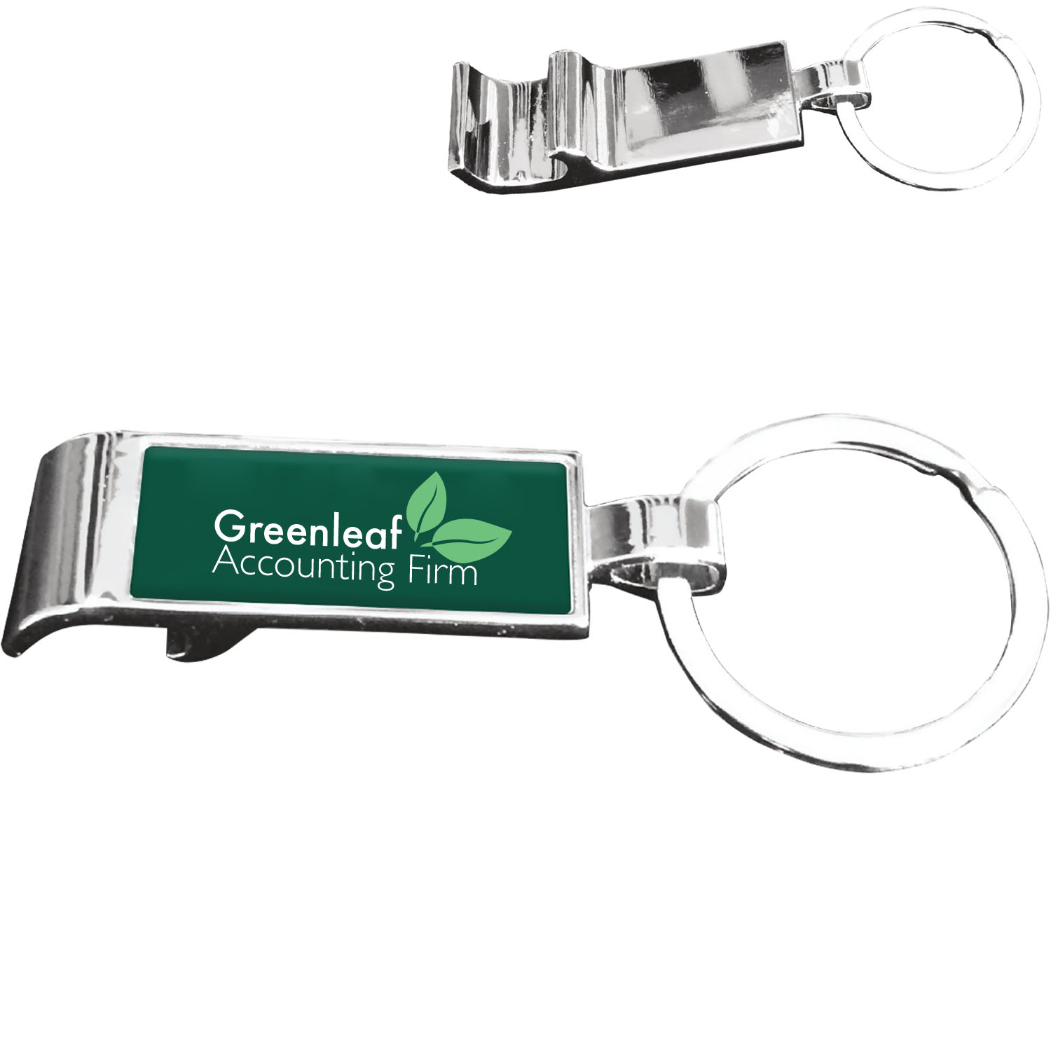 Product Photo 1 Chrome Bottle Opener Key Tag