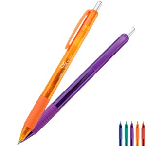 Challenger Bright Translucent Click Pen - CD1444
