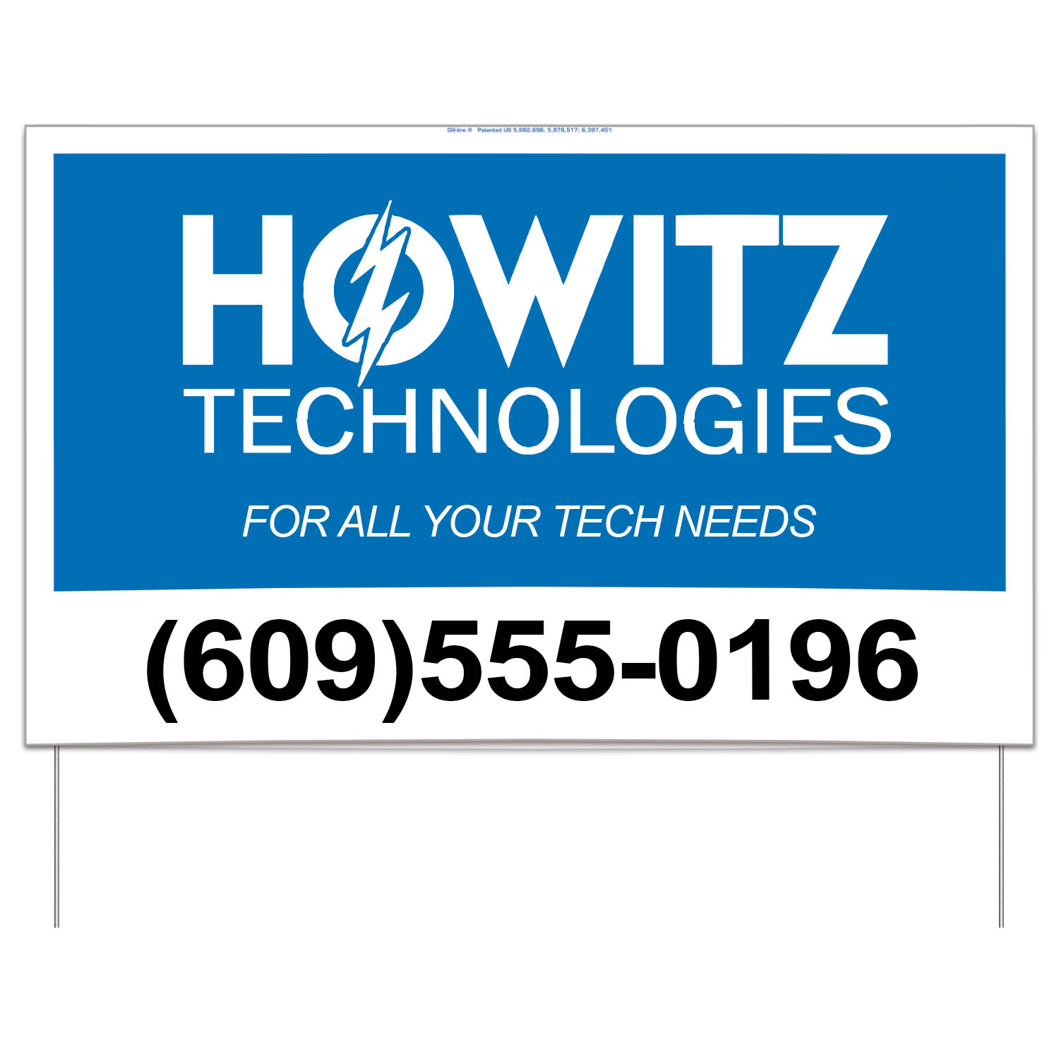 Product Photo 1 Double-Sided Yard Sign with Frame, 16" x 26"