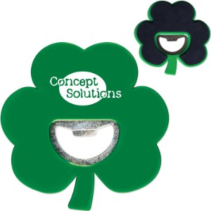 Shamrock Coaster Bottle Opener - WO2000