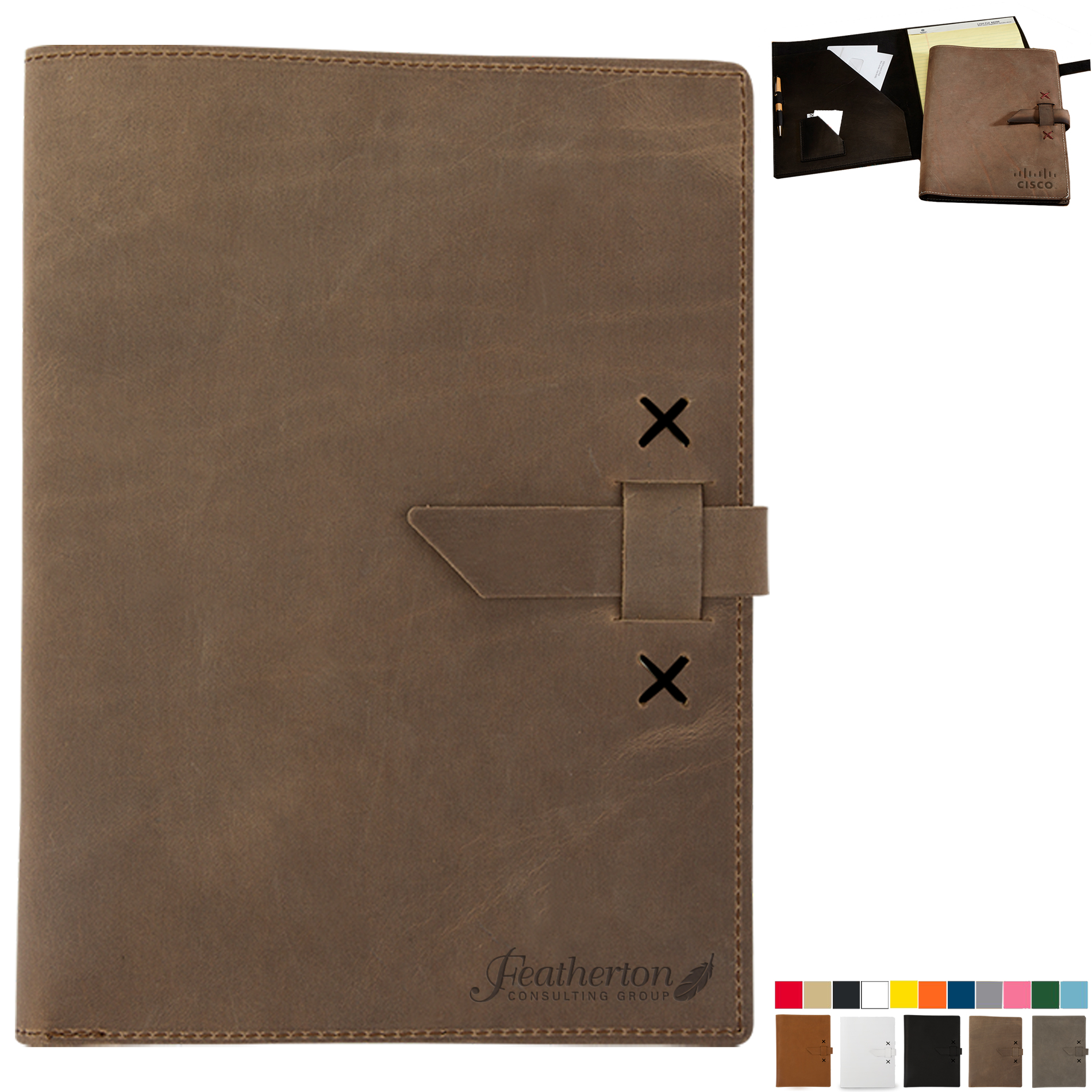 Product Photo 1 Tasker Leather Full-Size Padfolio
