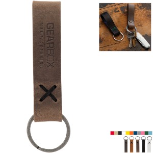 Saddler Leather Loop Keychain - SZ7014