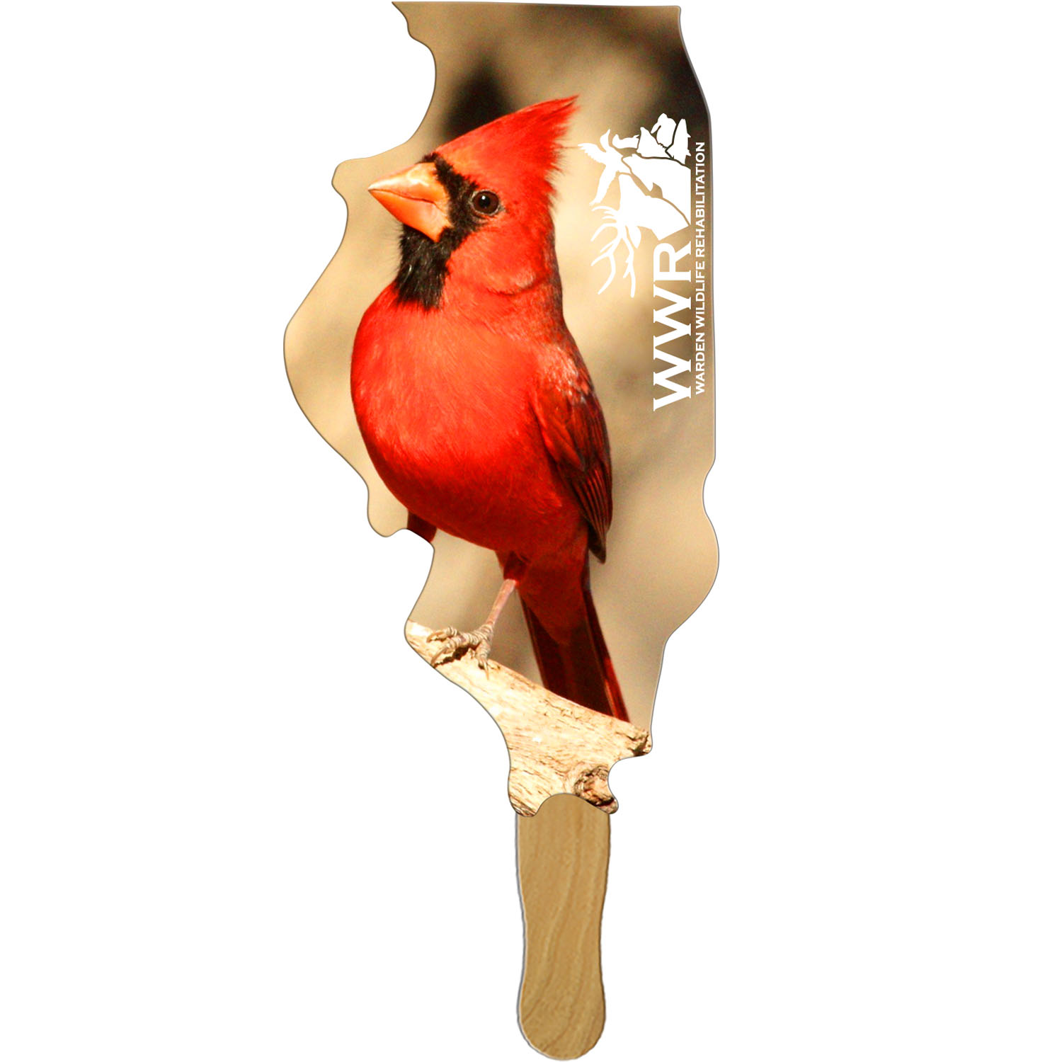 Product Photo 1 Illinois State Hand Fan