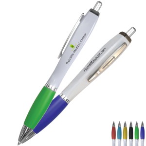 Squared Basset Retractable Pen - UL1120