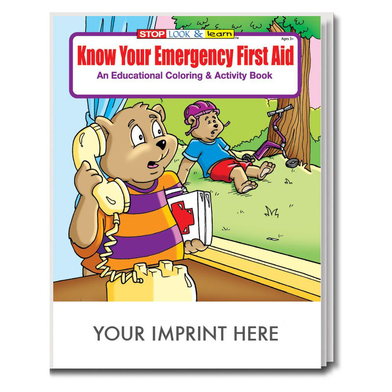 Product Photo 1 Know Your Emergency First Aid Coloring & Activity Book