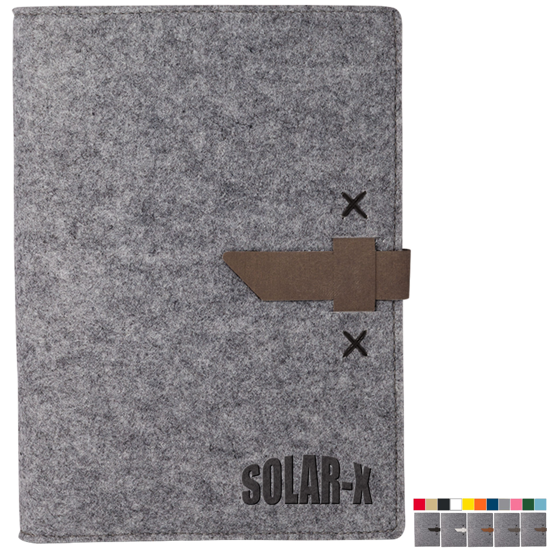 Product Photo 1 Boxelder Recycled Felt Padfolio