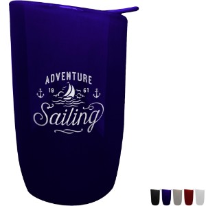 Boundary Falls Stoneware Mug w/ Lid, 14oz. - CLOSEOUT! - HT9419