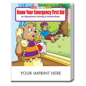 Know Your Emergency First Aid Coloring & Activity Book - CLB445
