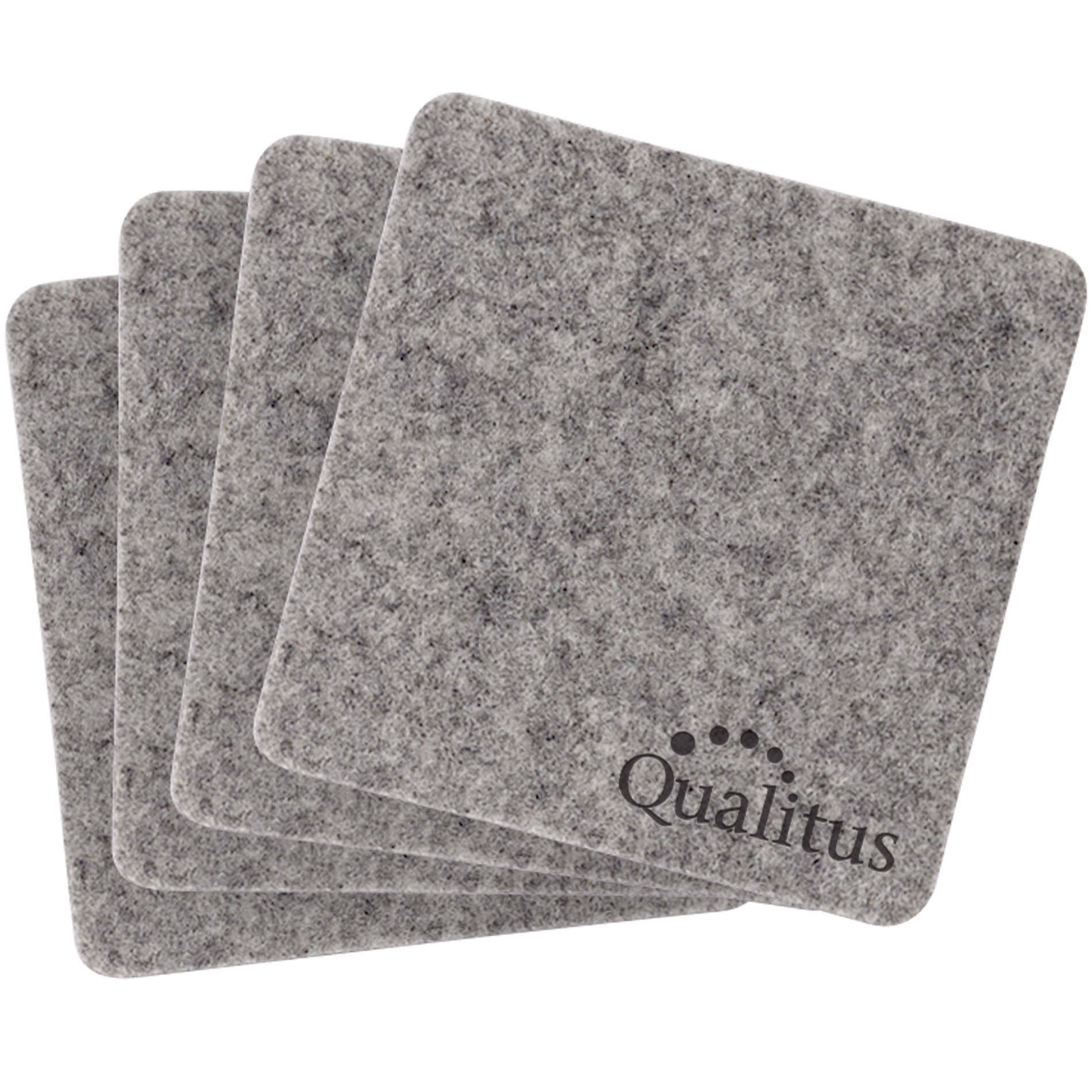 Product Photo 1 Linden Recycled Felt Coasters, Set of 4