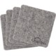 Linden Recycled Felt Coasters, Set of 4