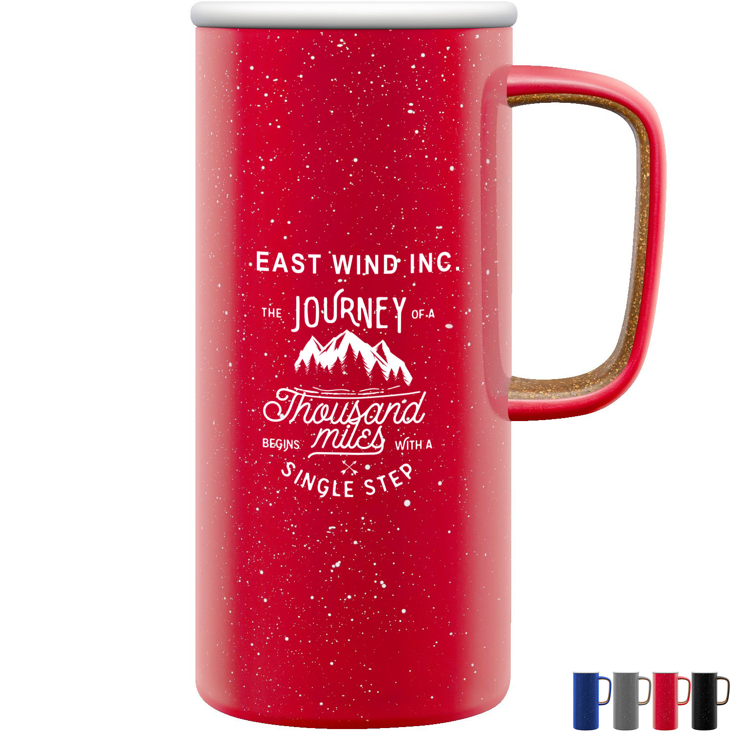 Product Photo 1 Ello® Campy Vacuum Insulated Stainless Steel Travel Mug, 18oz.
