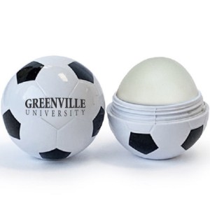Soccer Ball Shaped Lip Balm, SPF-15 - WB2530