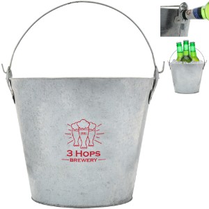Bevy Beverage Bucket w/ Built-In Bottle Openers, 5 Liter - HT1867