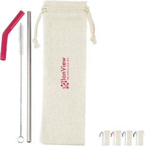 Reusable Stainless Steel Straw Set - SD8106