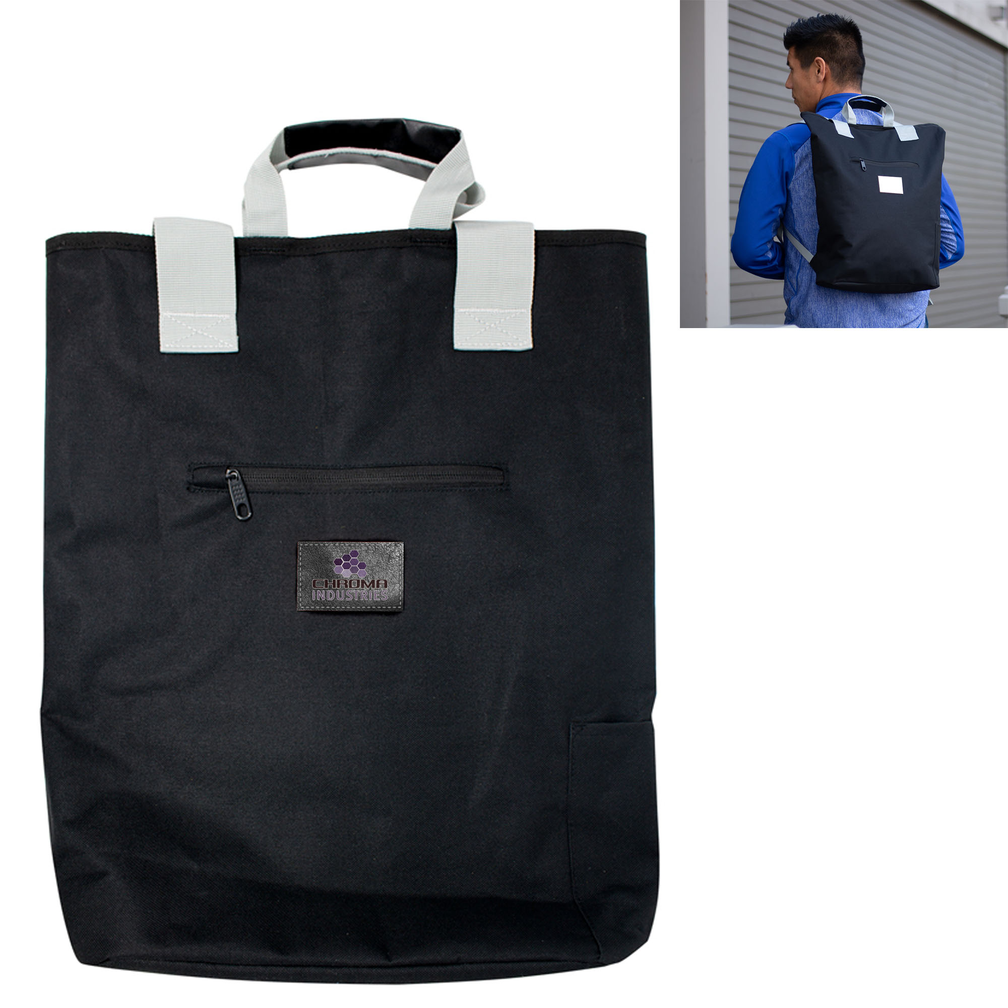 Product Photo 1 Slater Polyester Backpack Tote