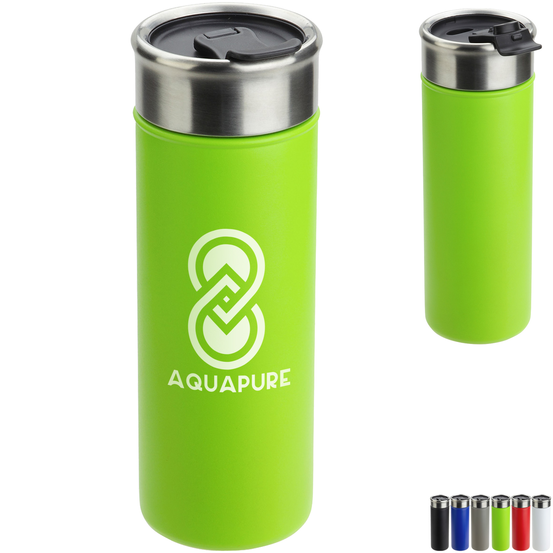 Product Photo 1 Solari Copper-Lined Powder Coated Insualted Tumbler, 18oz.