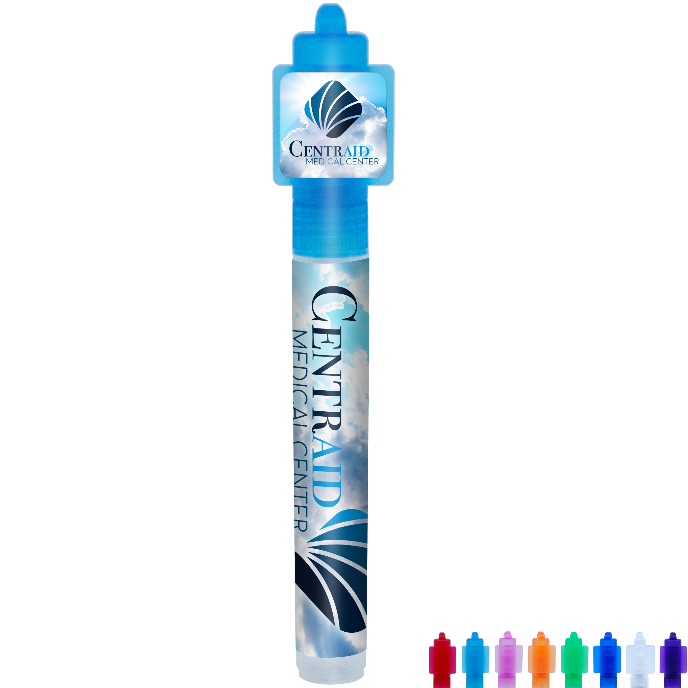 Product Photo 1 Square Billboard Cap Hand Sanitizer Spray, 0.33oz.