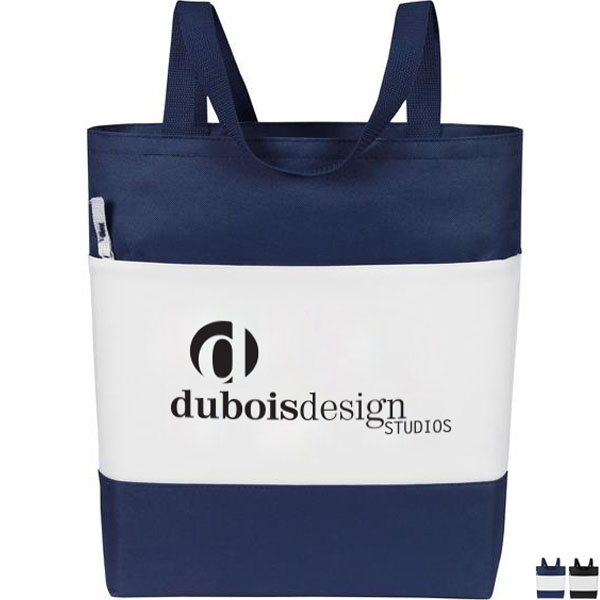 Product Photo 1 Color Panel Polyester Convention Tote