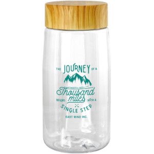 Bamboo Lid Water Bottle, 18oz. - AL3410