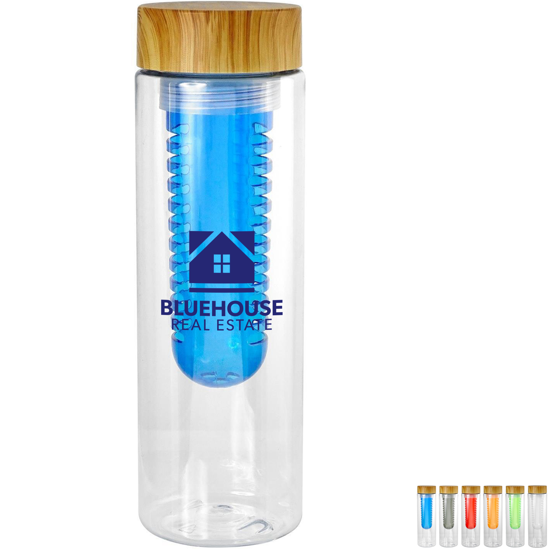 Product Photo 1 Bamboo Lid Bottle w/ Colorful Infuser, 24oz.