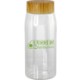Bamboo Lid Water Bottle, 25oz.