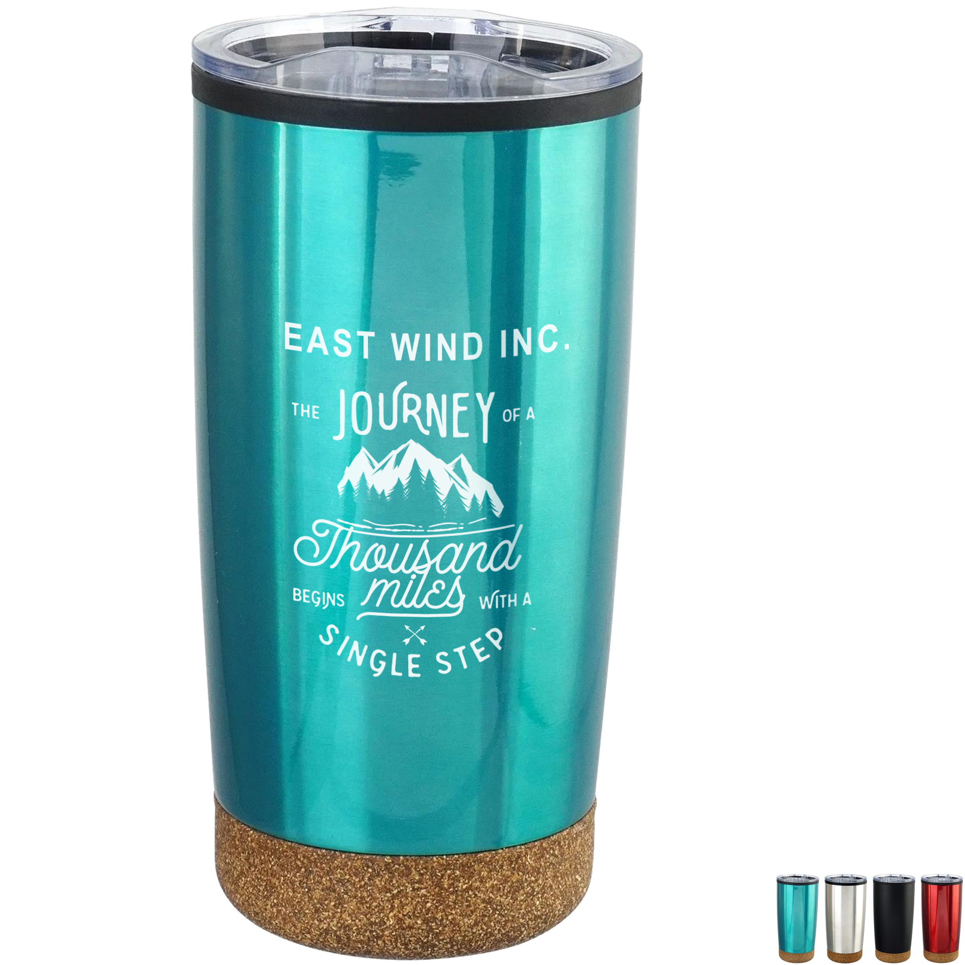 Product Photo 1 Cork Bottom Tumbler. 16oz.