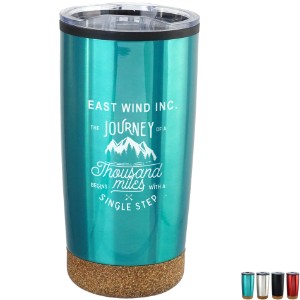 Cork Bottom Tumbler. 16oz. - AL3438