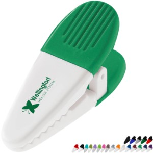 Magnetic Memo and Chip Power Clip, Colored Trim - INV226