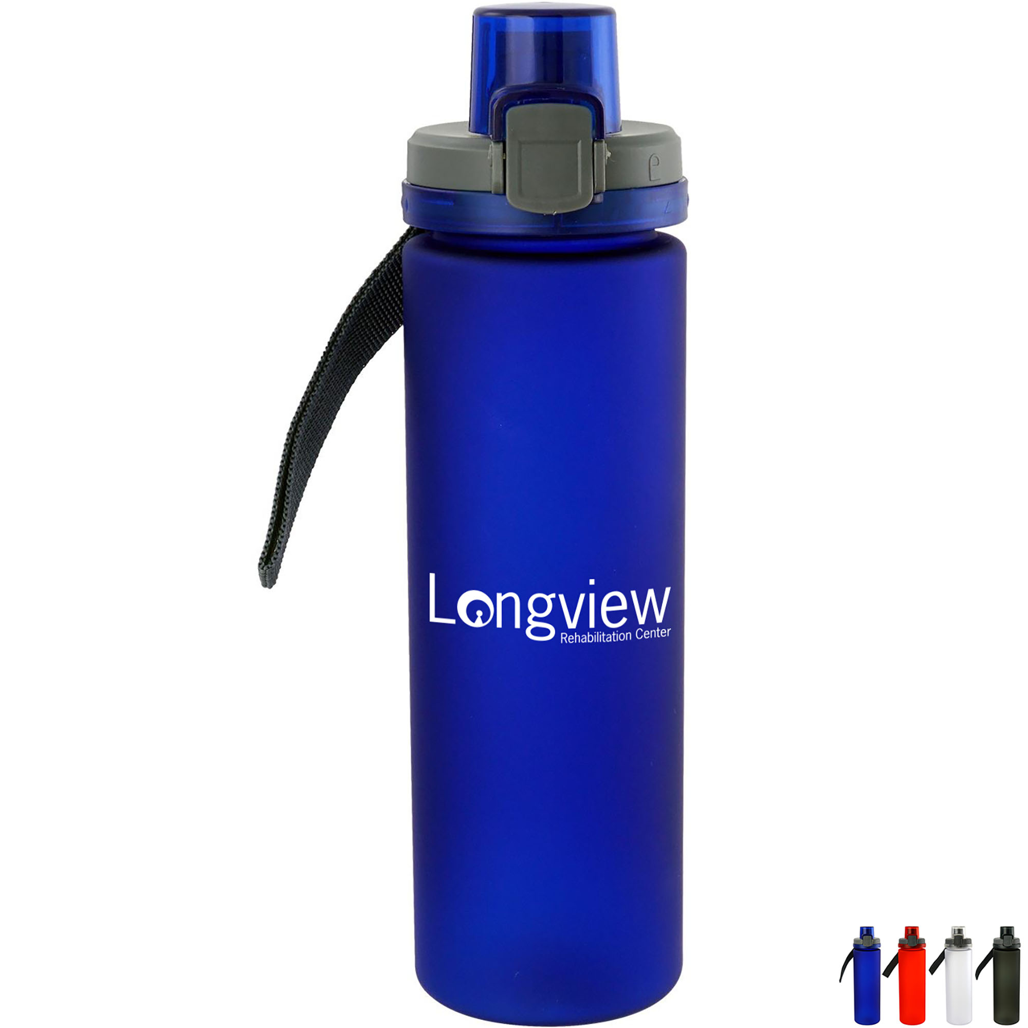 Product Photo 1 Locking Lid Frosted Water Bottle, 24oz.