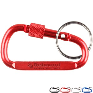 Carabiner Key Chain w/ Secured Screw - NU1050
