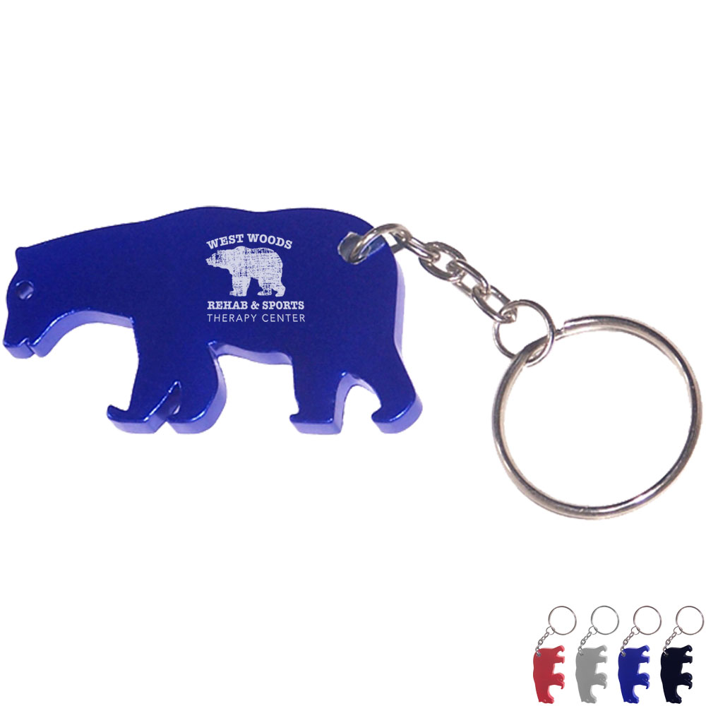 Product Photo 1 Bear Aluminum Bottle Opener Key Chain