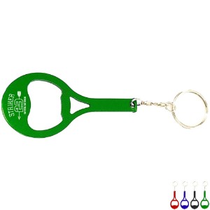 Tennis Racket Aluminum Bottle Opener Key Chain - NU1085