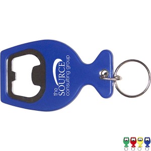 Wine Glass Bottle Opener Key Chain - NU1190