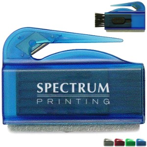 Three-in-One Computer Brush Letter Opener - LE2390