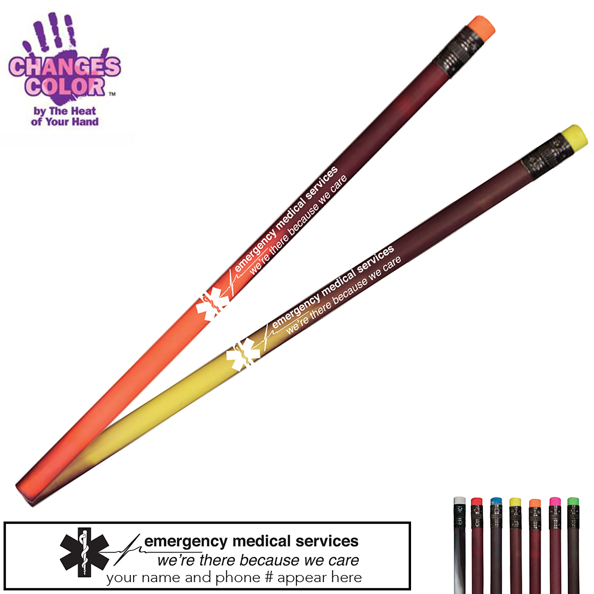 Product Photo 1 Emergency Medical Services Mood Shadow Color Changing Pencil
