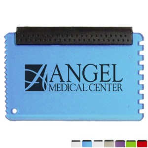 Credit Card Ice Scraper w/ Squeegee - LE2342