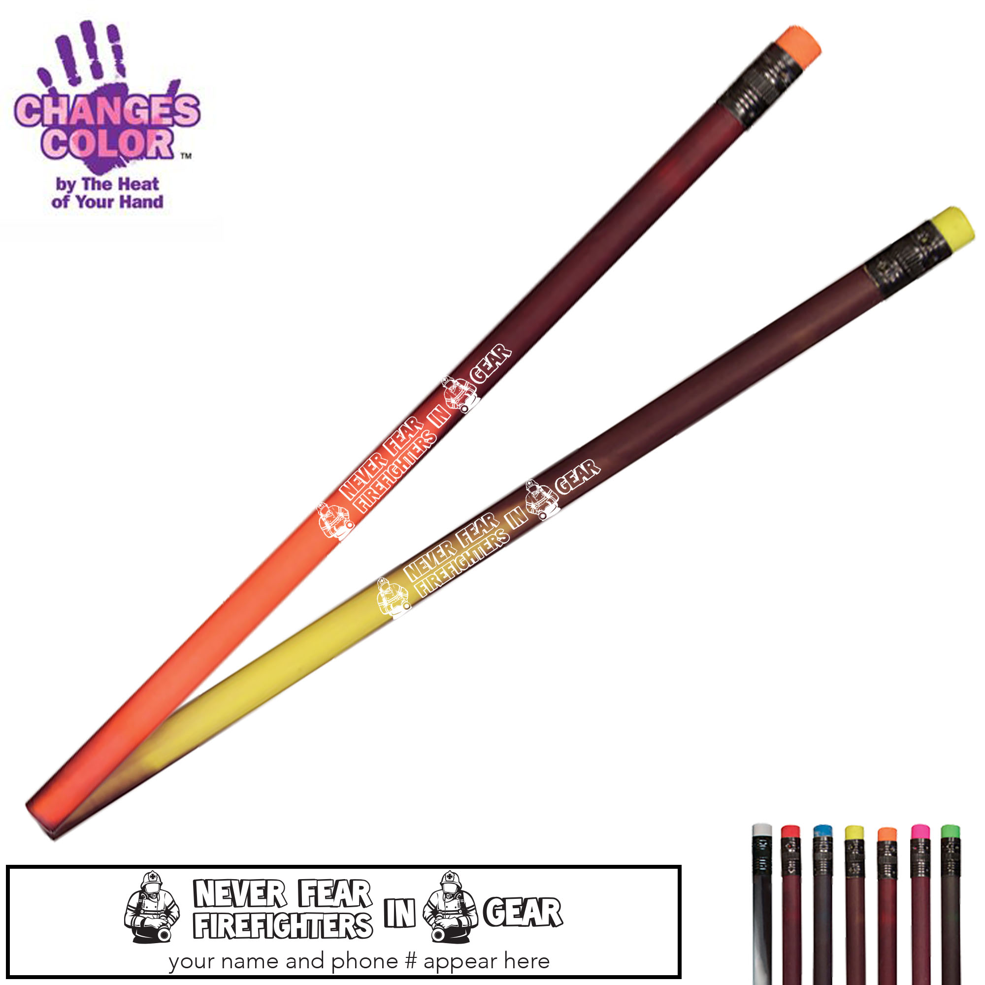 Product Photo 1 Never Fear Firefighters In Gear Mood Shadow Color Changing Pencil