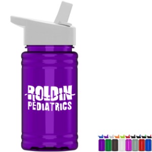 Mini rPET UpCycle Sports Bottle w/ Flip Straw Lid, 16oz. - GY3130