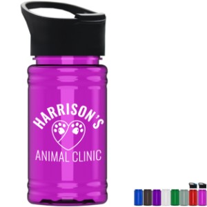 Mini RPet UpCycle Sports Bottle w/ Pop-Up Sip Lid, 16oz. - GY3131