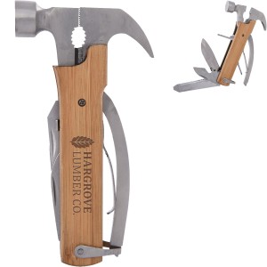 Twelve-in-One Multi-Functional Wood Hammer Tool - HT1914
